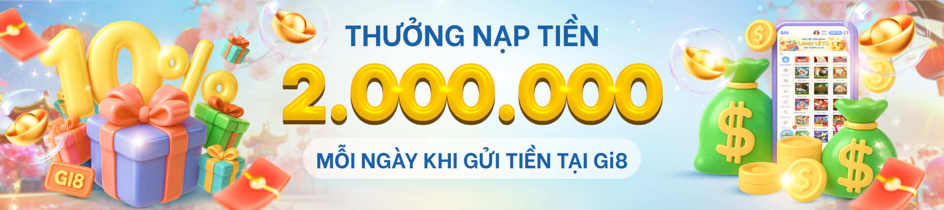 tại gi8 thưởng 2 triệu mỗi ngày