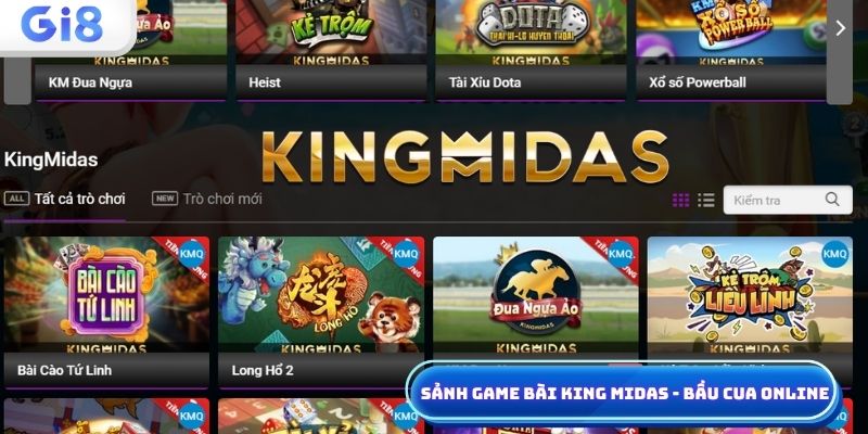 Sảnh game bài kingmidas