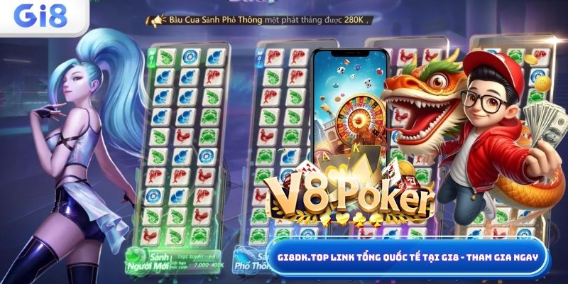 Sảnh game bài V8 poker