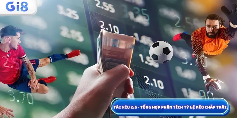 Tài xỉu 2.5 - tổng hợp giải mã kèo chấp