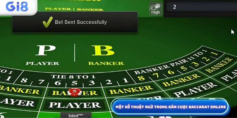 Thuật ngữ baccarat online